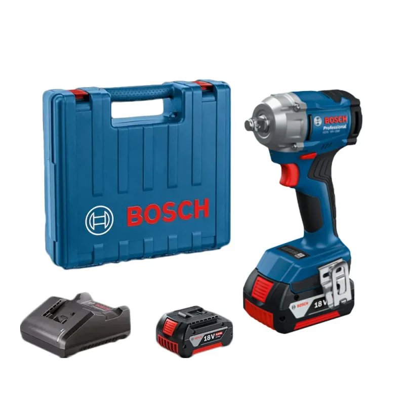 bosch gds 18v 350 cordless impact wrench kit 350nm max torque