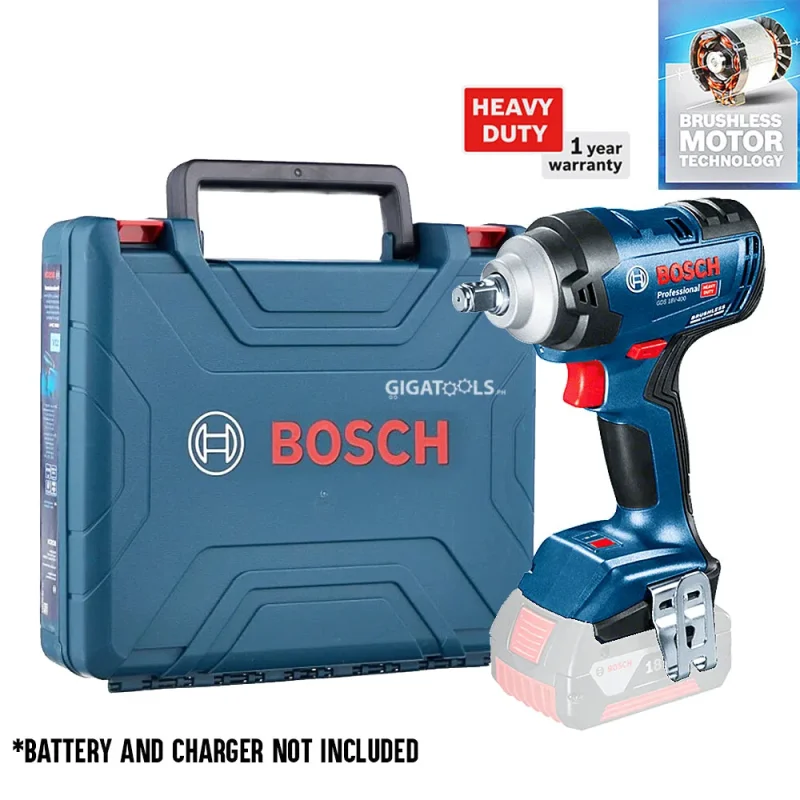 bosch gds 18v 400 cordless impact wrench bare tool