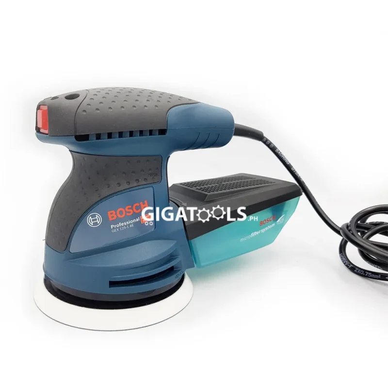 bosch gex 125 1 ae pro random orbit sander w velcro sanding disc