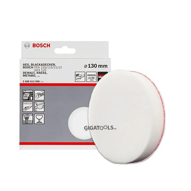 bosch gex 125 1ae 130mm polishing sponge 2608613005