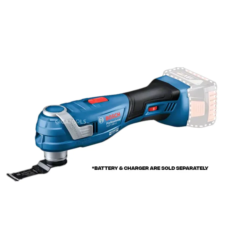 bosch gop 185 li 18v cordless oscillating multi tool bare tool