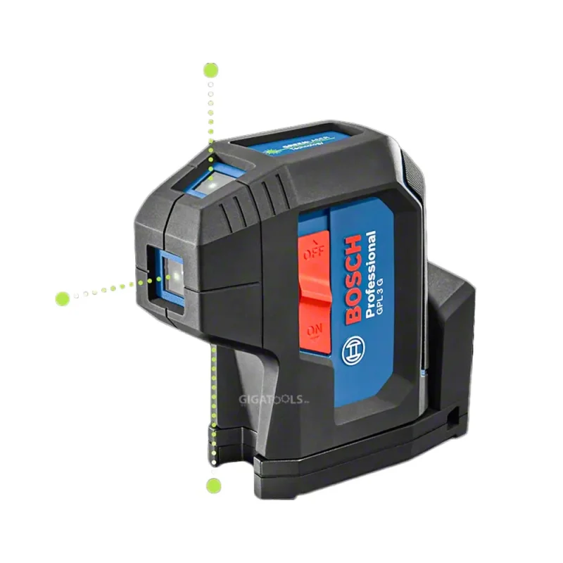 bosch gpl 3g three point laser level precision construction tool