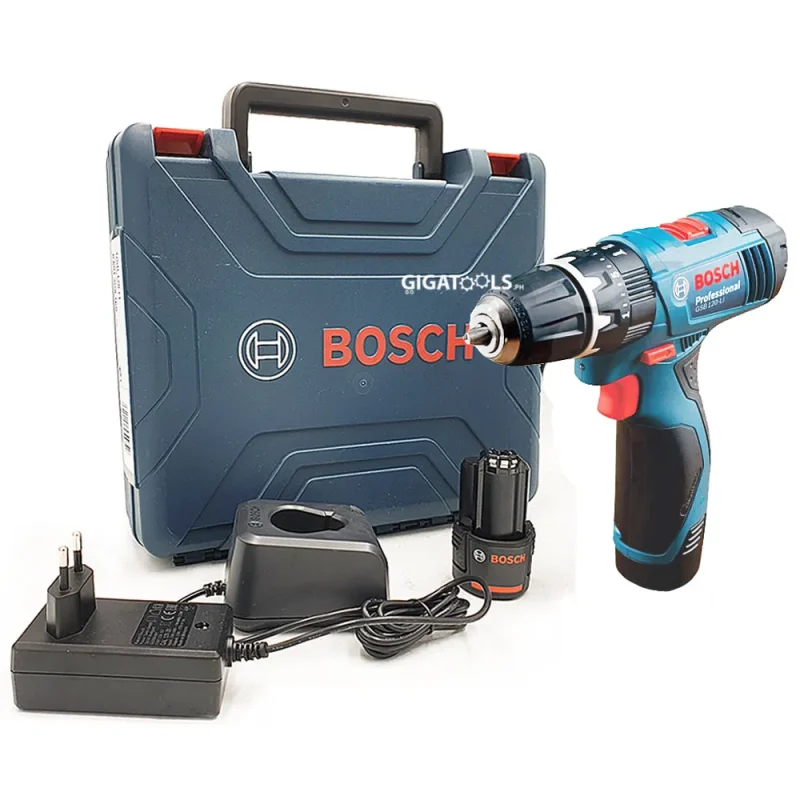 bosch gsb 120 li 12v cordless hammer drill kit