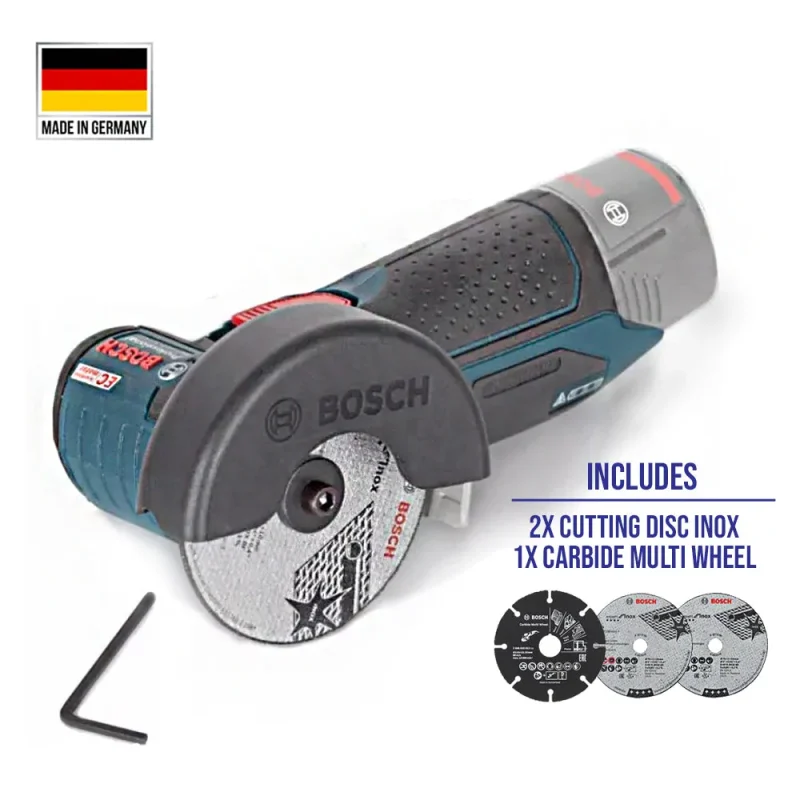 bosch gws 12v 76 cordless angle grinder ec motor made in germany battery charger sold separately