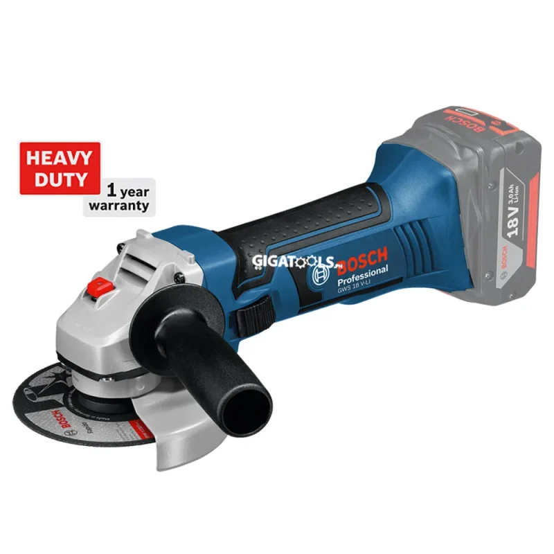 bosch gws 18 v li cordless angle grinder bare tool