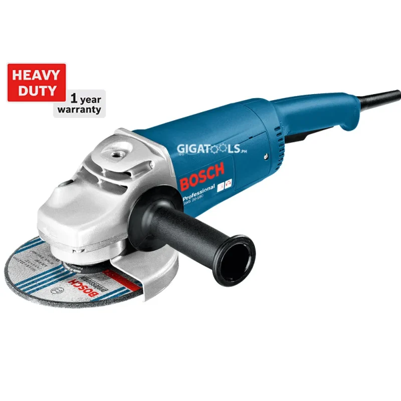 bosch gws 20 180 pro angle grinder 2000w heavy duty