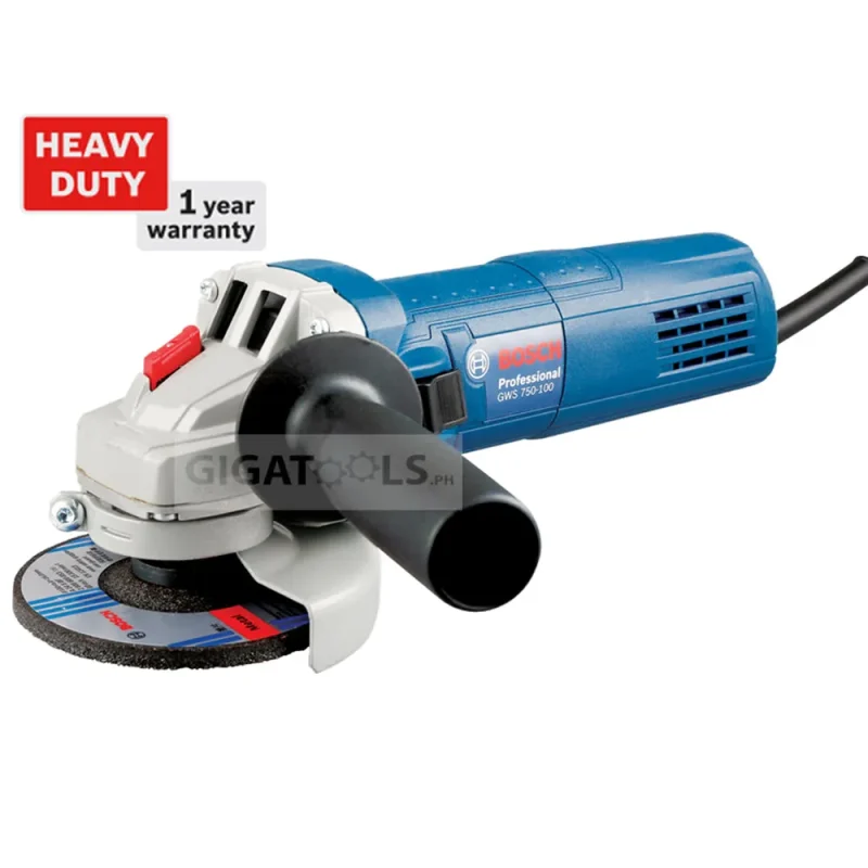 bosch gws 750 100 750w 4 angle grinder