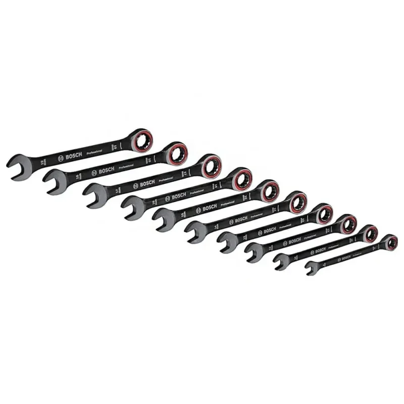 bosch professional 10 piece wrench set 8mm 19mm