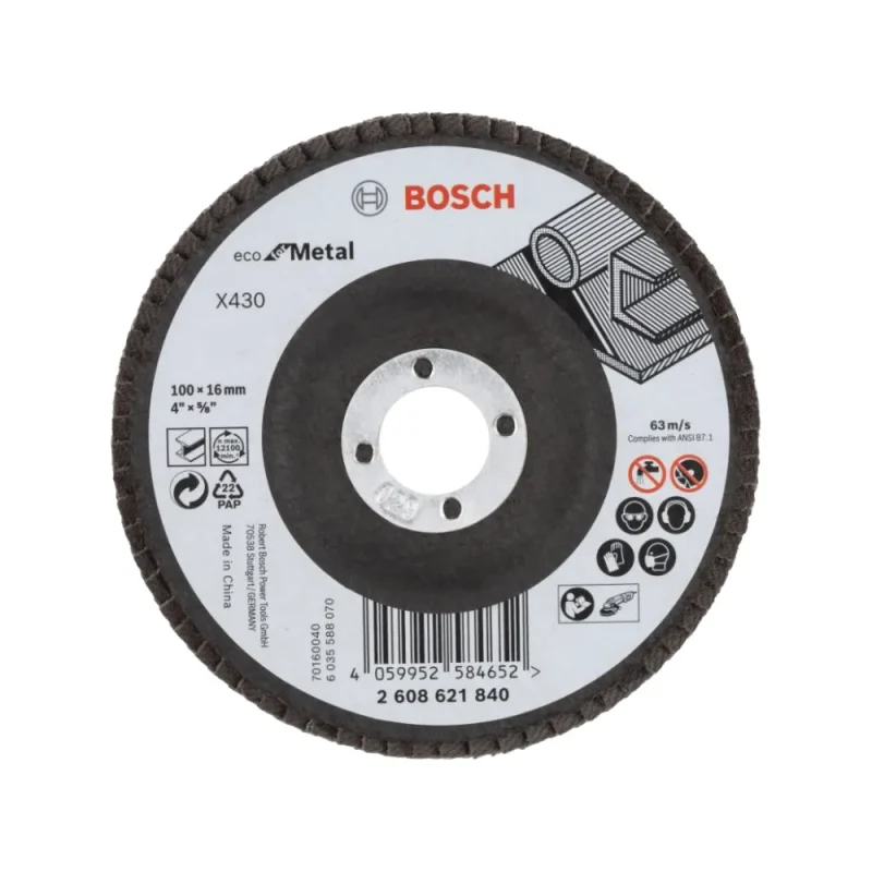 bosch professional eco flap disc for metal