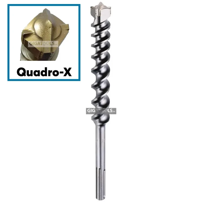 bosch sds max quadro x hammer drill bits