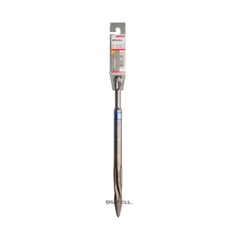 bosch sds plus 250mm pointed chisel 2609390576