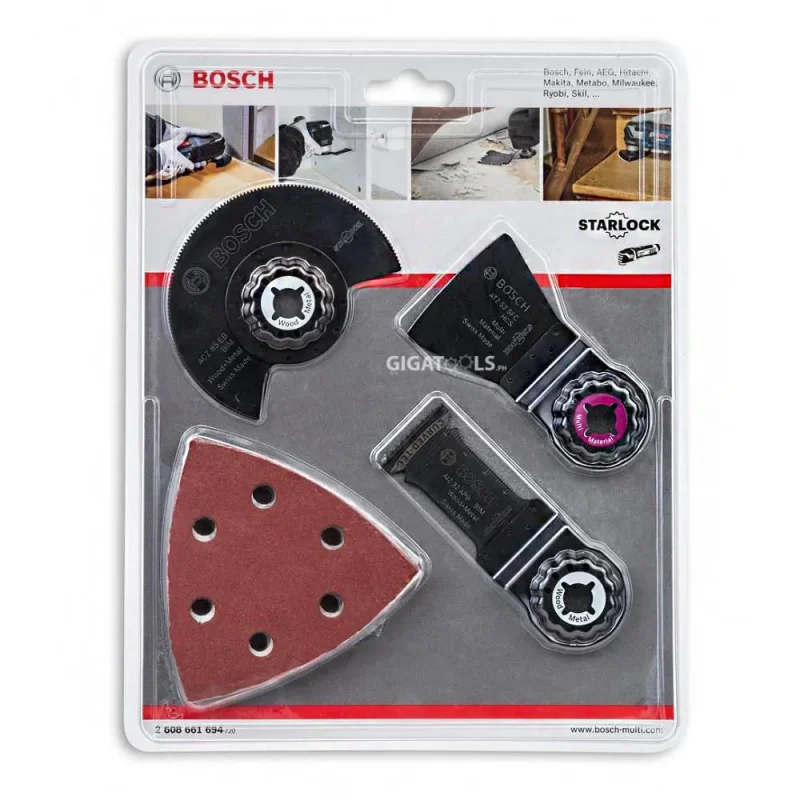 bosch starlock 13 piece oscillating tool accessory set