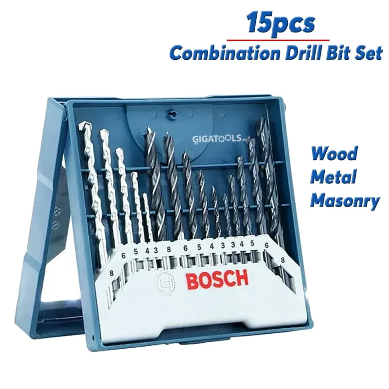 bosch x line 15 piece premium drill bit set 2607017504