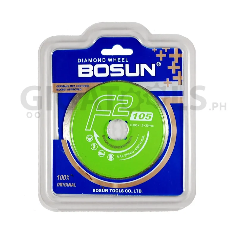 bosun diamond 4 105mm ceramic tile cutting disc f2ce precision cut