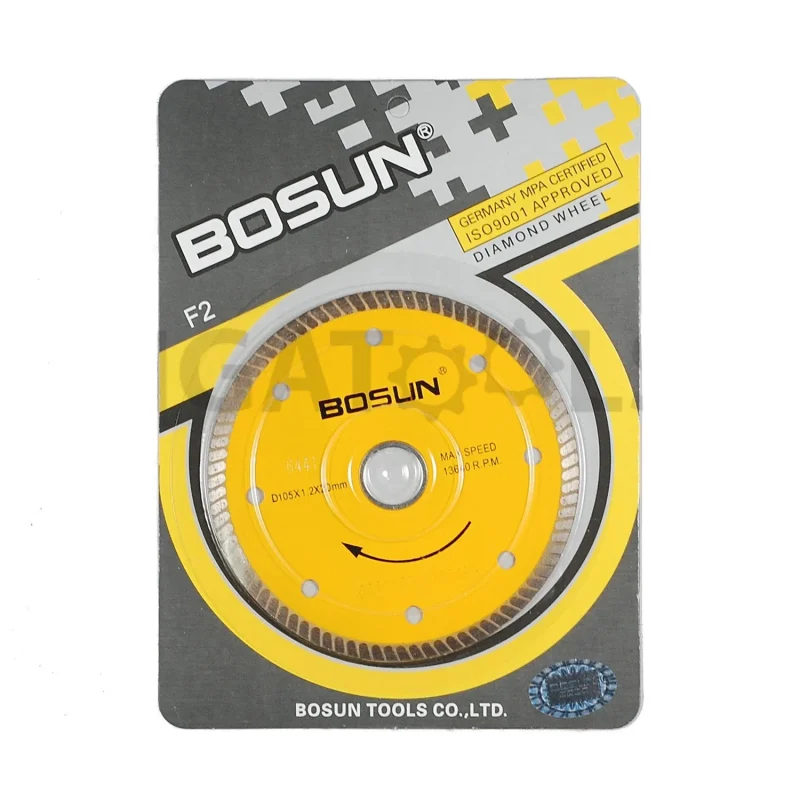 bosun f2 diamond cutting wheel 105mm thin series