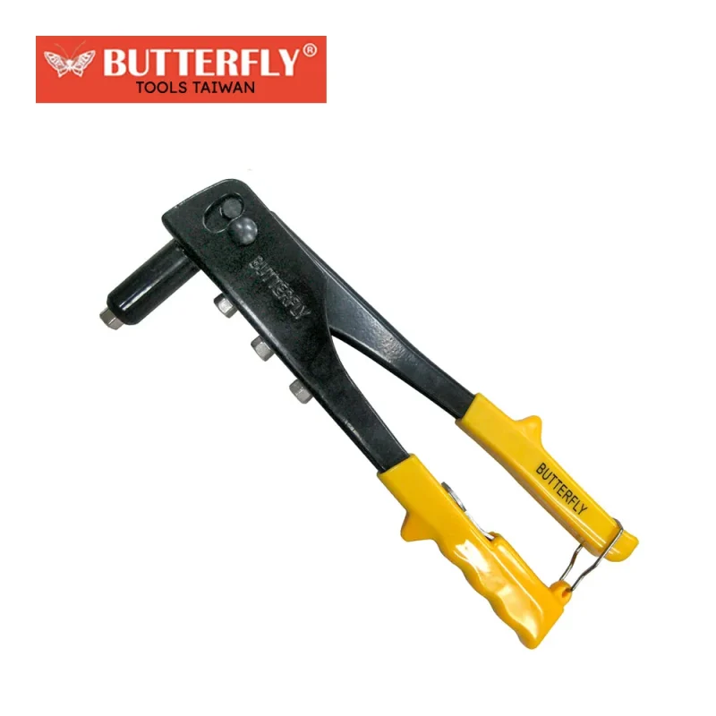 butterfly 10 piece hand riveter set with blind rivets 690 taiwan