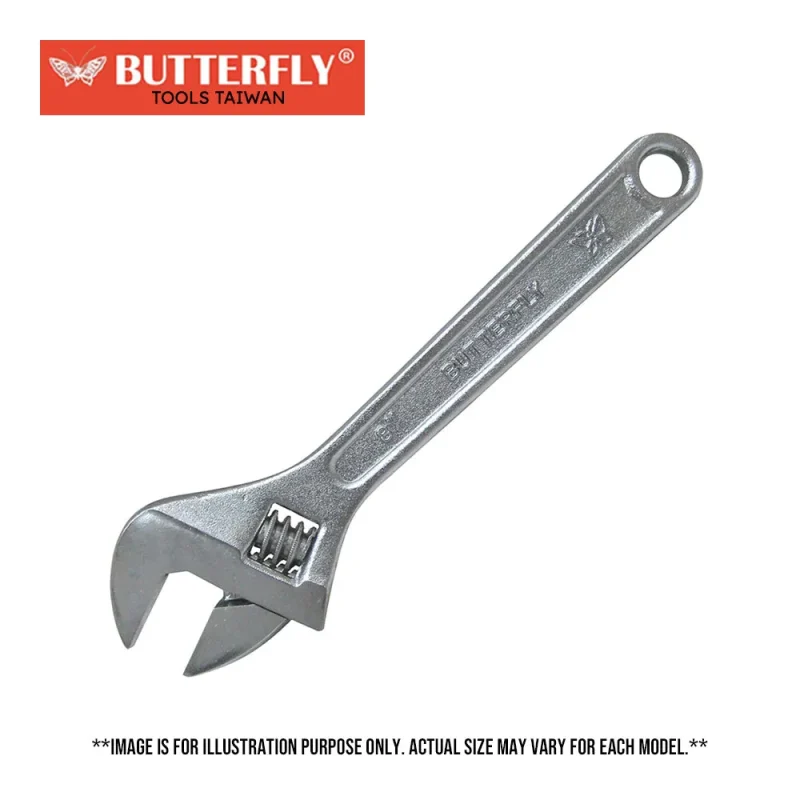 butterfly adjustable wrench 800 taiwan