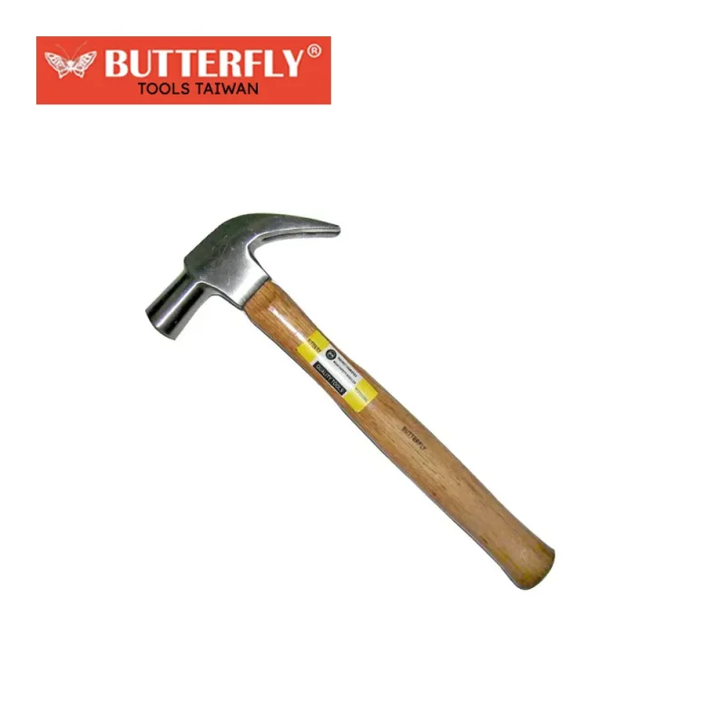 butterfly claw hammer with wooden handle 300 made in taiwan