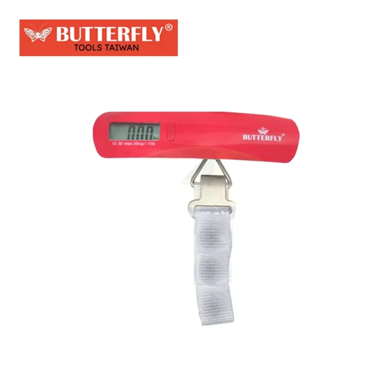 butterfly electronic luggage scale ls 50 compact precision scale made in taiwan