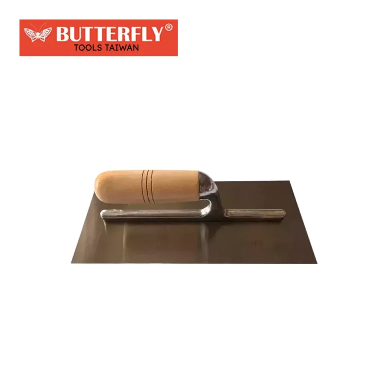 butterfly plastering trowel with wood handle taiwan quality 380 11