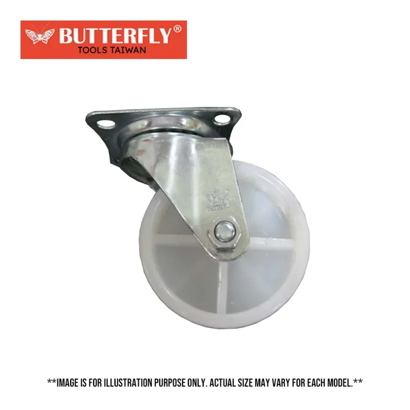 butterfly swivel nylon caster wheel 716 taiwan