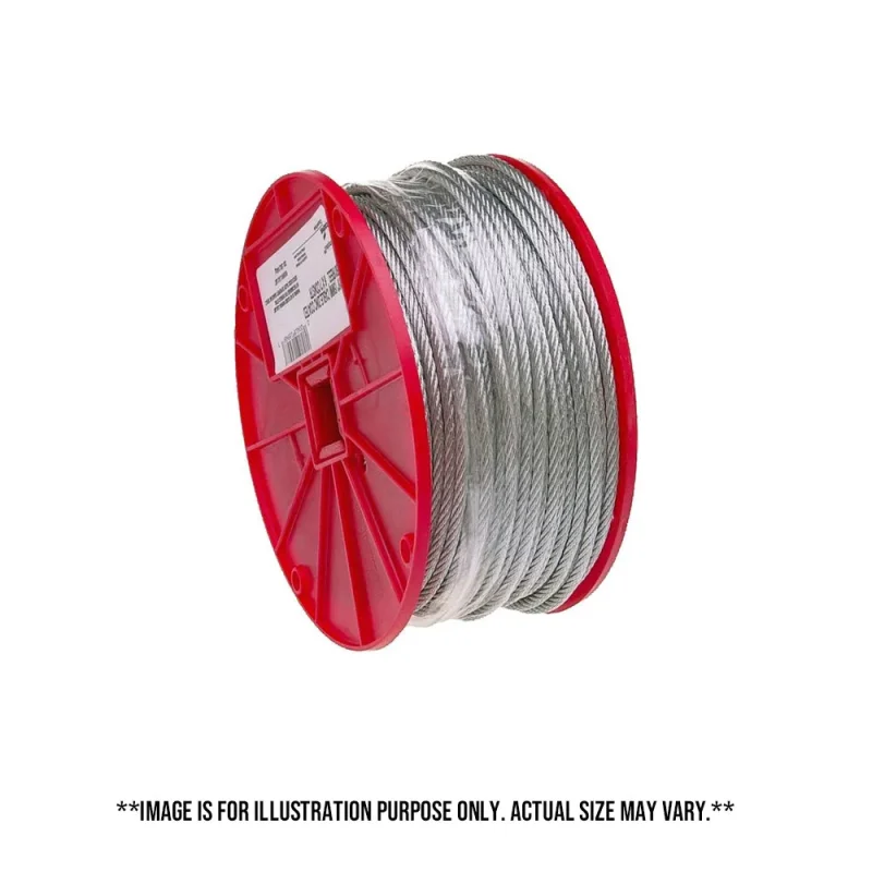 campbell uncoated vinyl coated wire cables