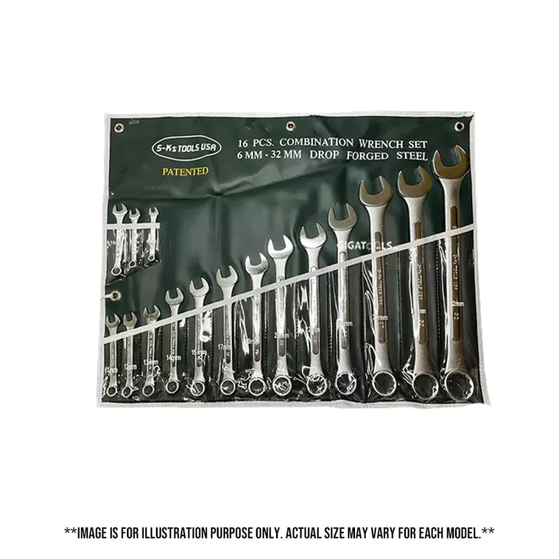 combination wrench set by s ks tools usa