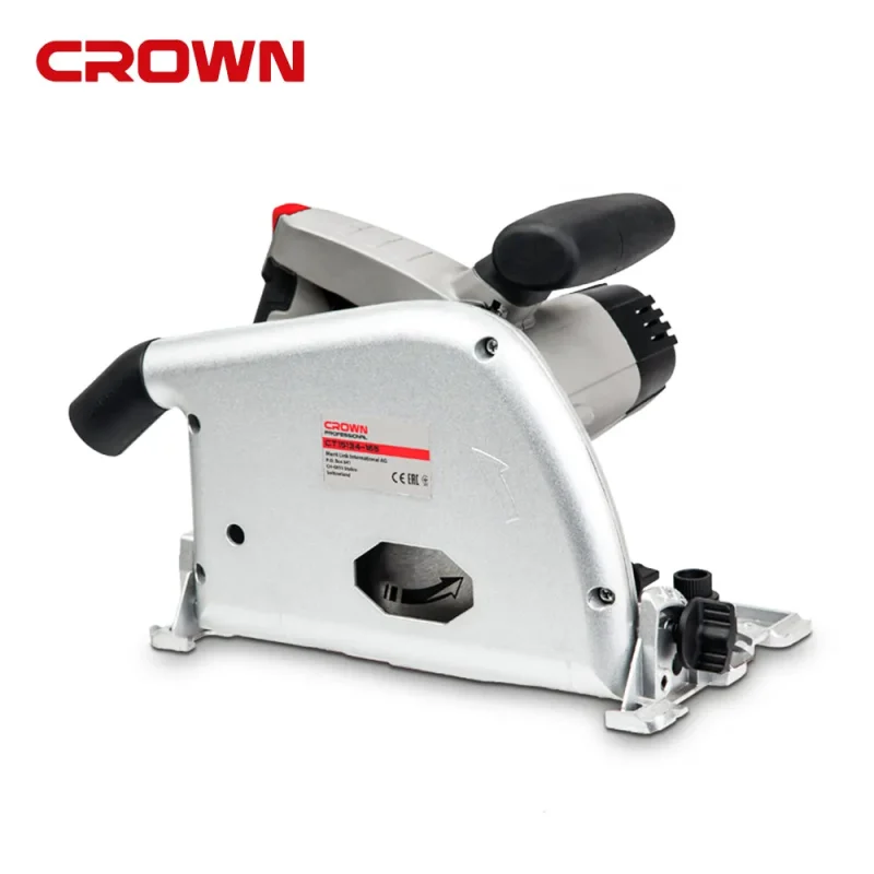 crown ct15134 1300w 6 1 2 plunge track saw high power cutting tool