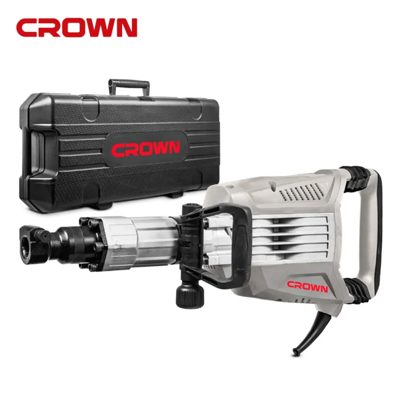 crown ct18124 1750w demolition breaker jack hammer