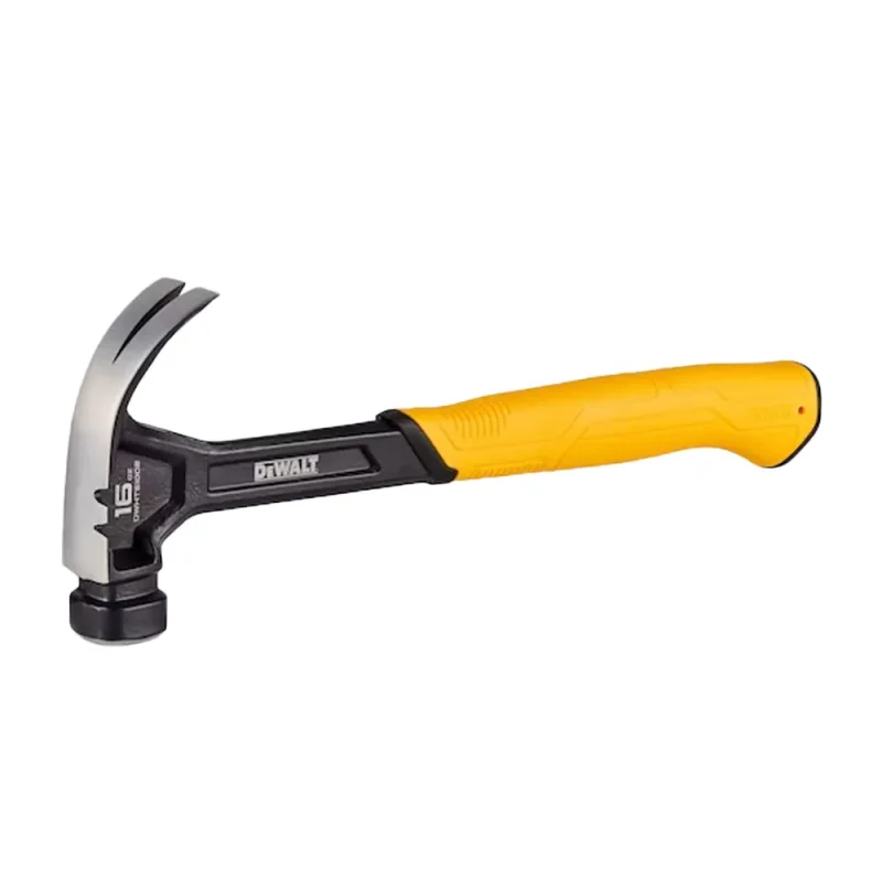 dewalt 16oz curved claw steel hammer dwht51002 0