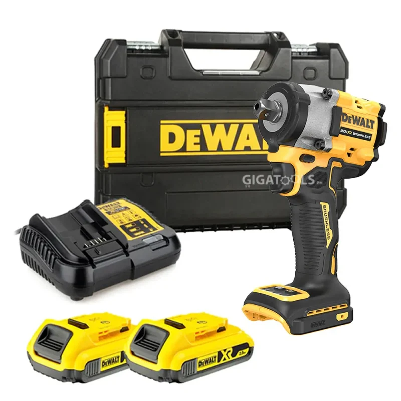 dewalt 20v cordless impact wrench kit dcf922d2 1 2 drive