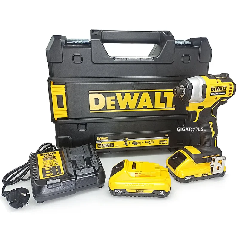 dewalt 20v max brushless impact driver kit dcf809l2