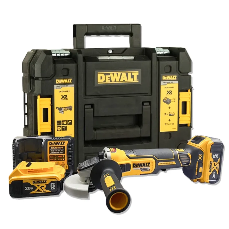 dewalt 20v max xr brushless 4 1 2 angle grinder kit