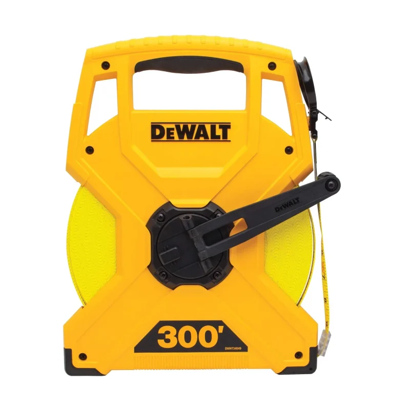 dewalt 300ft fiberglass tape measure dwht34067