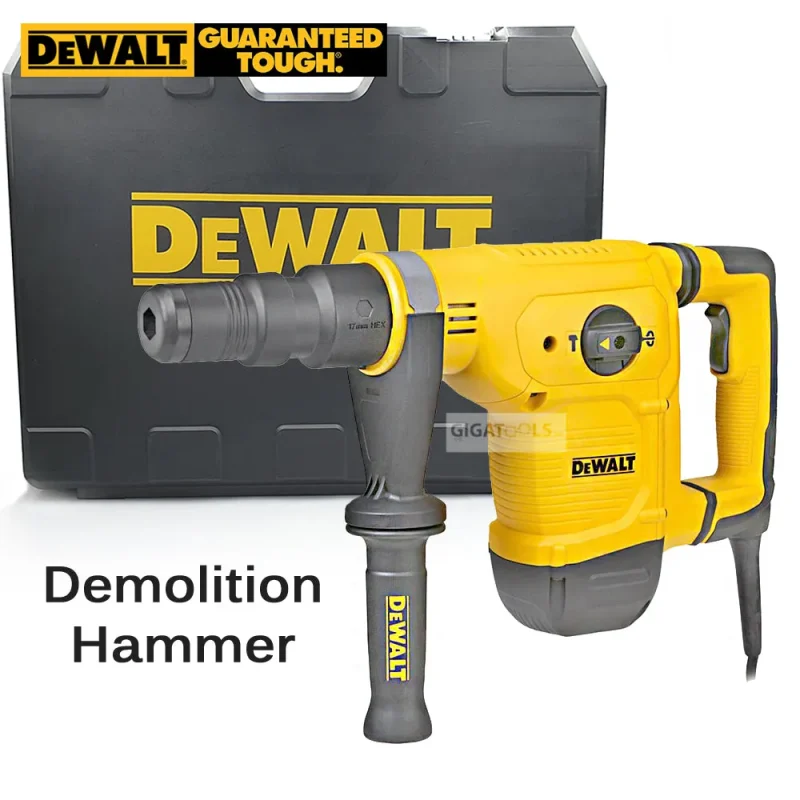 dewalt d25811k 1050w 17mm hex demolition hammer