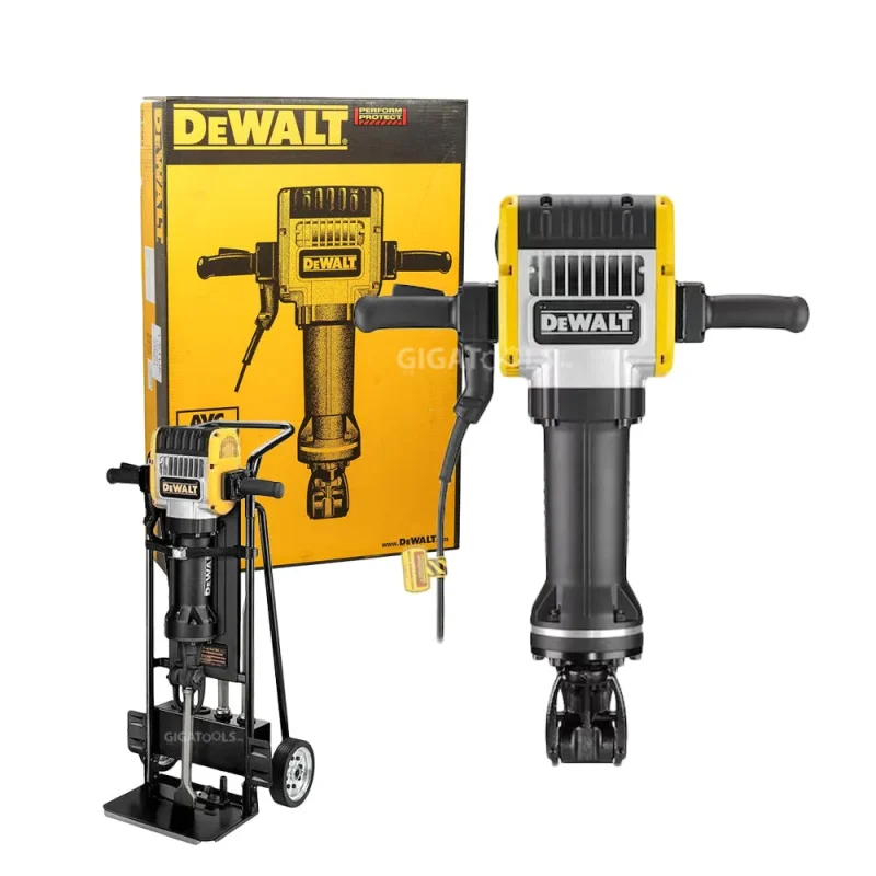 dewalt d25981k 2 1kw demolition hammer with trolley 28mm jack hammer