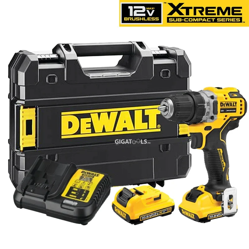 dewalt dcd701d2 12v brushless drill driver kit