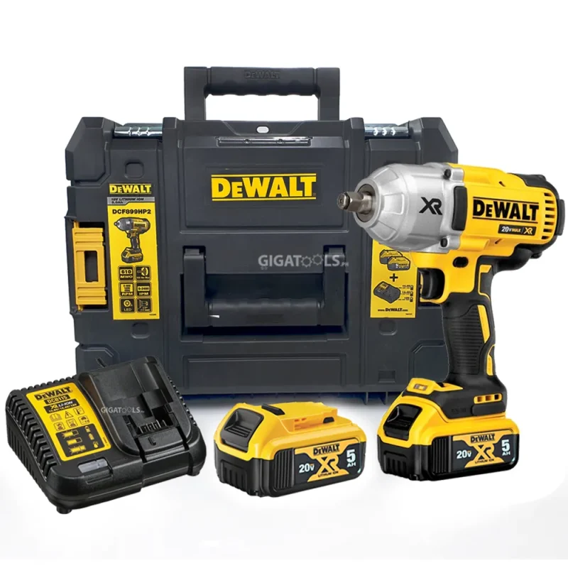 dewalt dcf899hp2 20v high torque brushless impact wrench kit