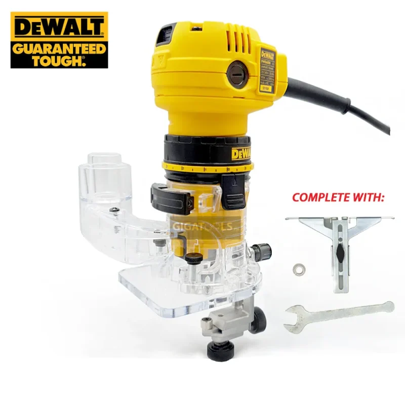 dewalt dwe6000 300w laminate trimmer palm router 1 4