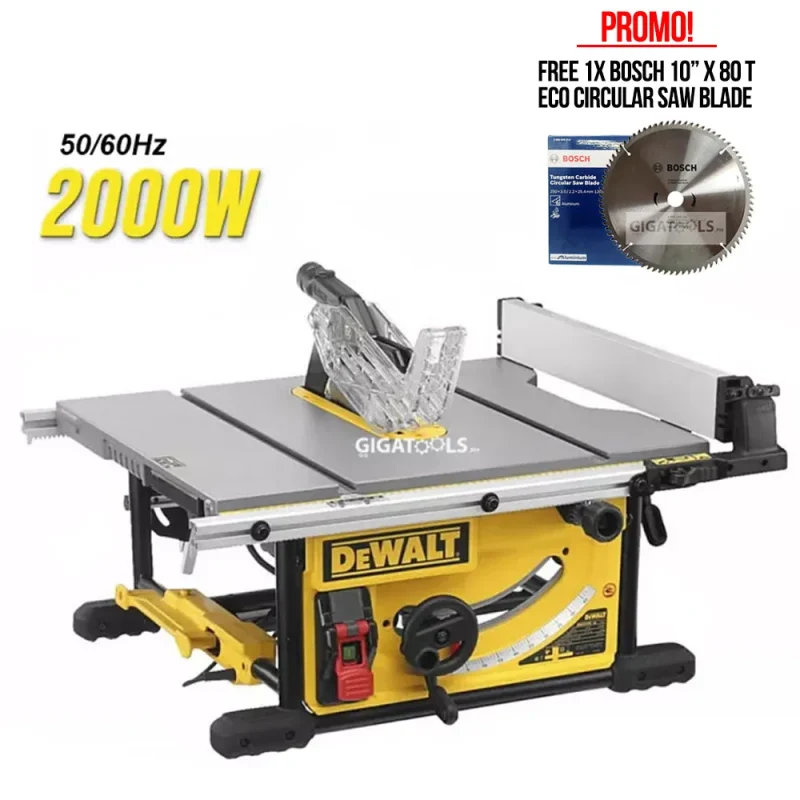 dewalt dwe7492 b1 10 table saw 2000w 220 240v