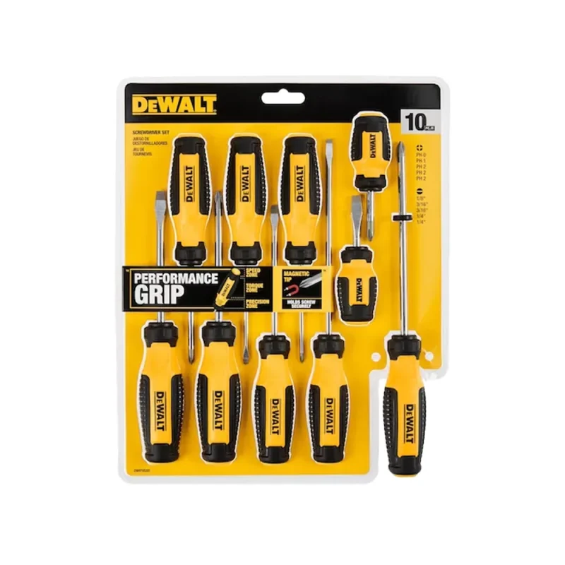 dewalt dwht65201 10 piece screwdriver set