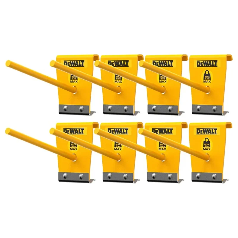 dewalt dwst82817 8 pack corded power tool hook set