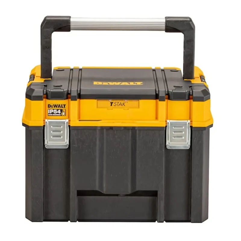 dewalt dwst83343 1 deep tstak ip54 tool organizer box top storage solution