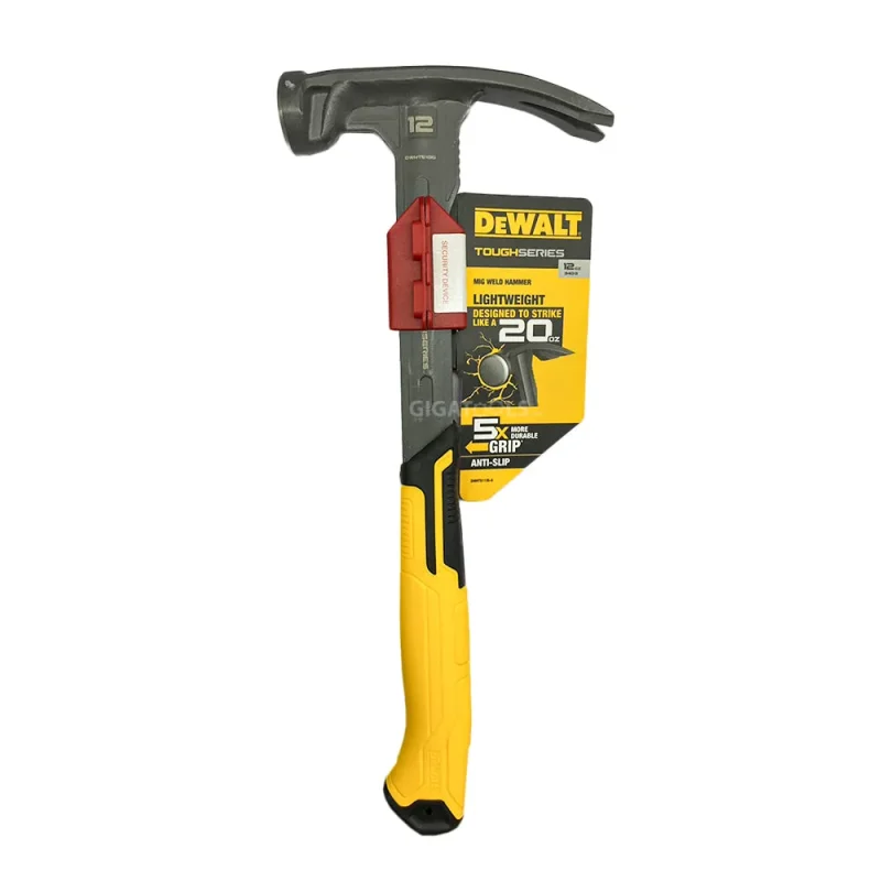 dewalt mig weld claw hammer 340g 12oz dwht51135 0