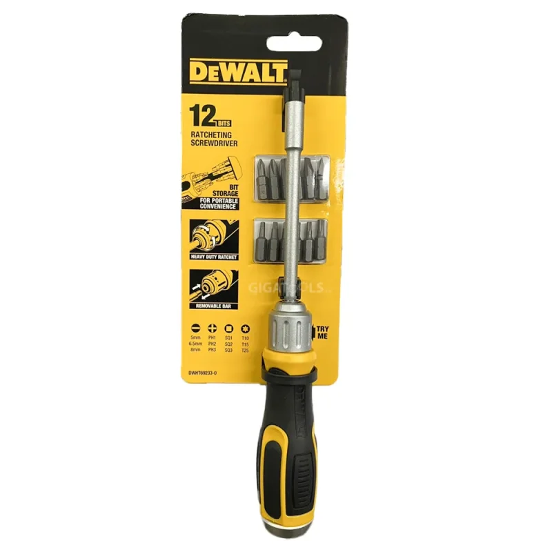 dewalt multi bit ratcheting screwdriver set dwht69233 0