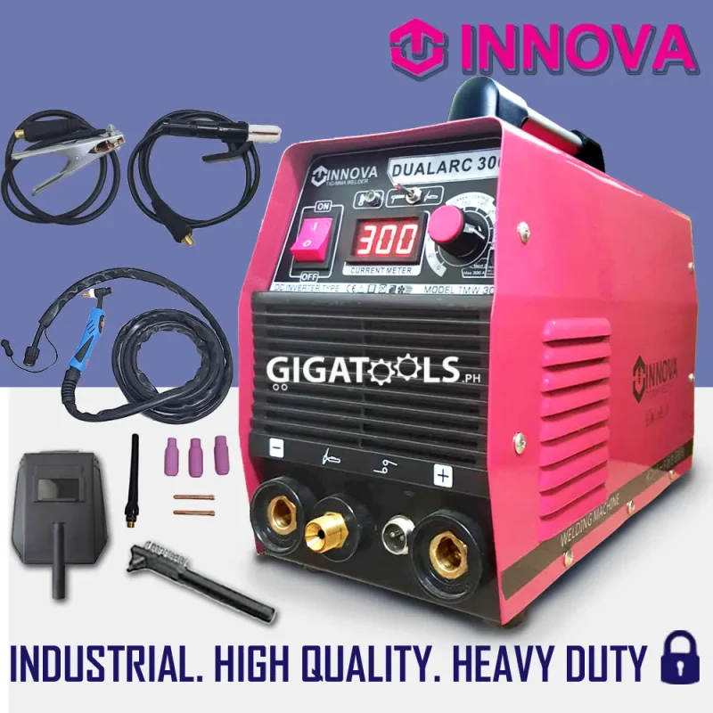 dualarc 300a inverter tig mma welding machine heavy duty