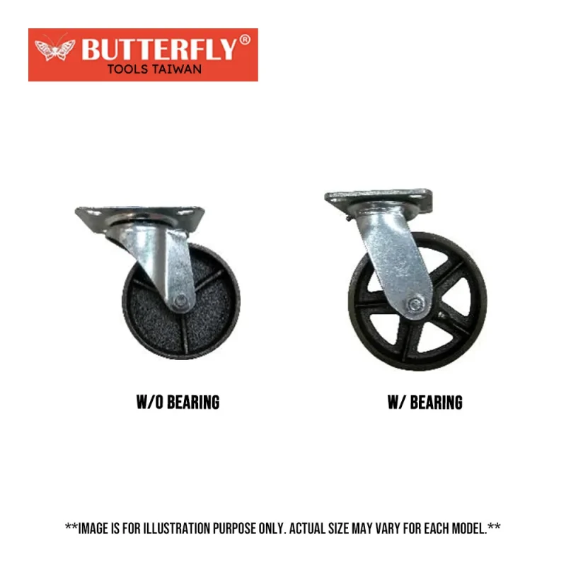 durable butterfly swivel caster wheel 703 taiwan