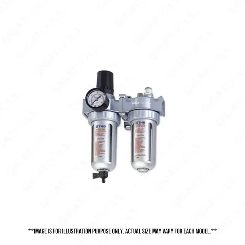 frl twin type air regulator lubricator thb