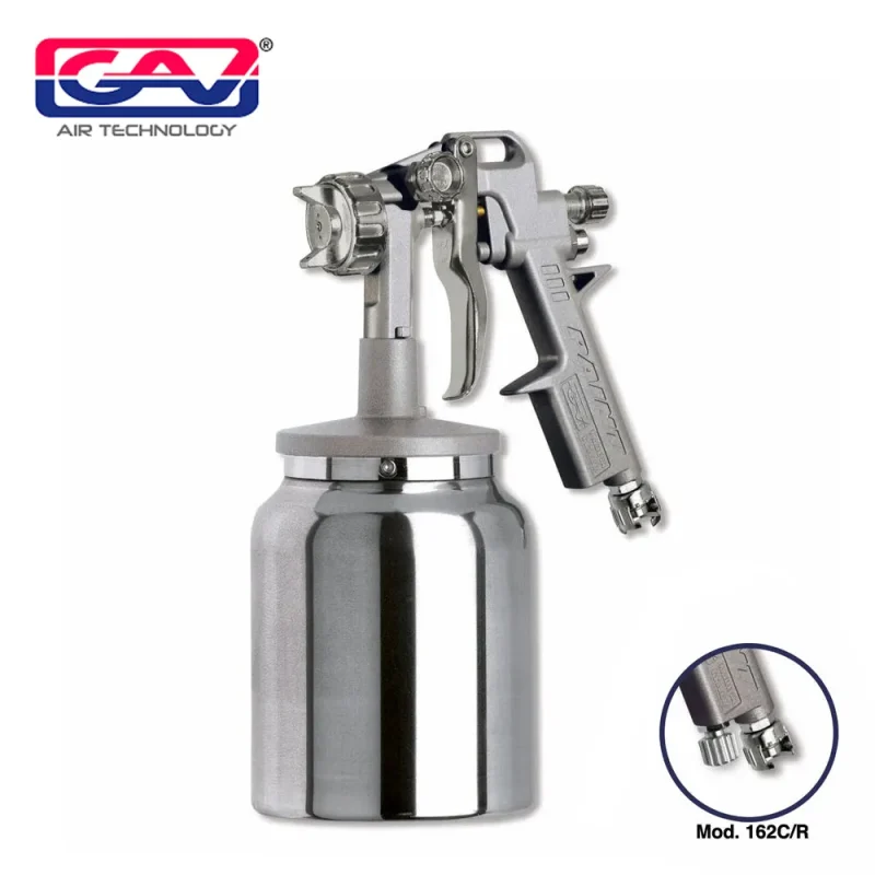 gav 162b suction spray gun high performance