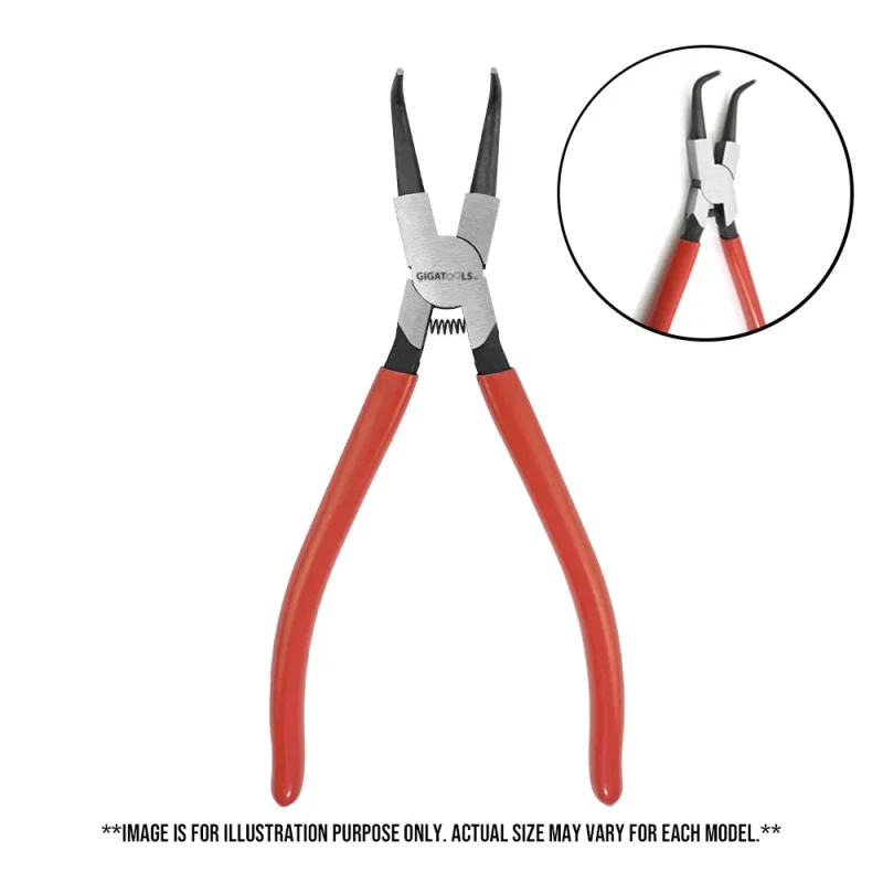 gt bent nose pliers internal jaw easy returns